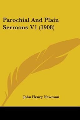 Parochial and Plain Sermons V1