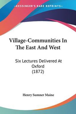 Village-Communities in the East and West
