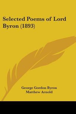 Selected Poems of Lord Byron