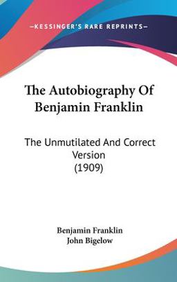 The Autobiography of Benjamin Franklin