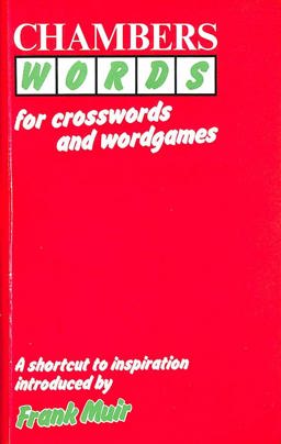 Chambers Words for Crosswords and Wordgames