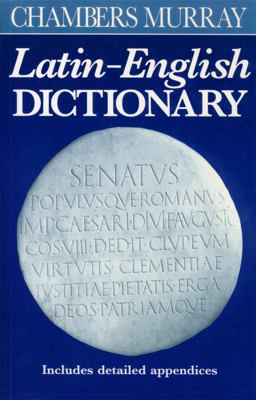Chambers Murray Latin-English Dictionary  9780550190031 Front Cover