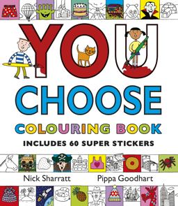 You Choose: Colouring Book with Stickers  9780552564717 Front Cover