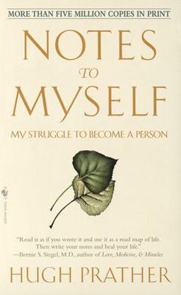 Notes to Myself My Struggle to Become a Person 20th 9780553273823 Front Cover