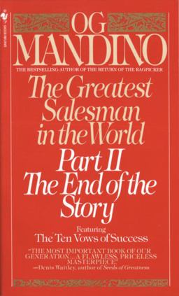 Greatest Salesman in the World, Part II The End of the Story  9780553276992 Front Cover
