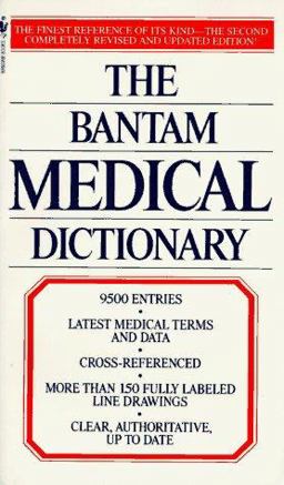 Bantam Medical Dictionary 2nd 9780553284980 Front Cover