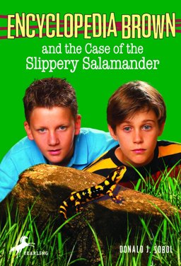 Encyclopedia Brown and the Case of the Slippery Salamander  9780553485219 Front Cover
