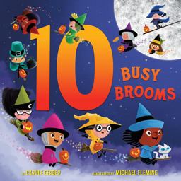 10 Busy Brooms  9780553533415 Front Cover