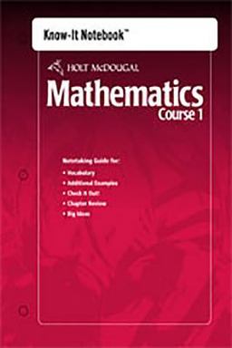 Holt Mcdougal Mathematics
