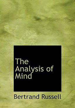 The Analysis of Mind