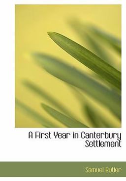A First Year in Canterbury Settlement