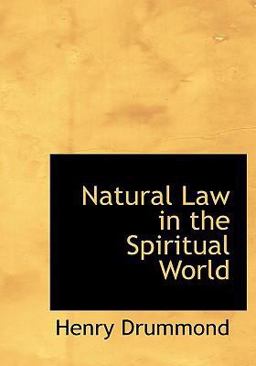 Natural Law in the Spiritual World