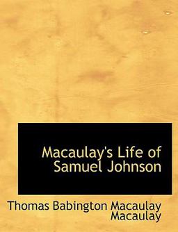Macaulay's Life of Samuel Johnson