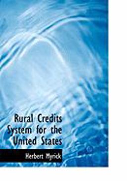 Rural Credits System for the United States