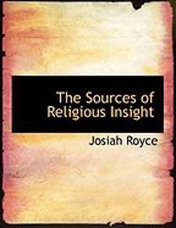 The Sources of Religious Insight