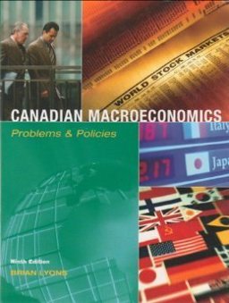 Canadian MacRoeconomics