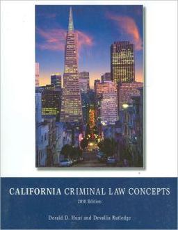 California Criminal Law Concepts (2010)