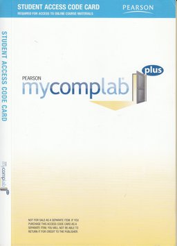 Mycomplab Access Code Card >Custom<