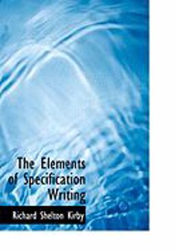 The Elements of Specification Writing