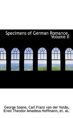 Specimens of German Romance