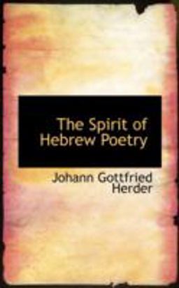 The Spirit of Hebrew Poetry