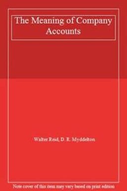 The Meaning of Company Accounts
