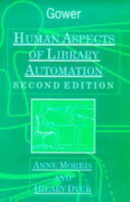 Human Aspects of Library Automation Human Aspects of Library Automation