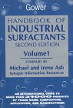 Handbook of Industrial Surfactants