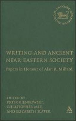 Writing and Ancient near East Society