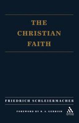 Christian Faith  9780567087096 Front Cover