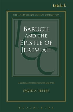 Baruch and the Epistle of Jeremiah