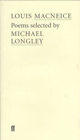 Poet to Poet Louis Macneice Poems Selected by Michael Longley