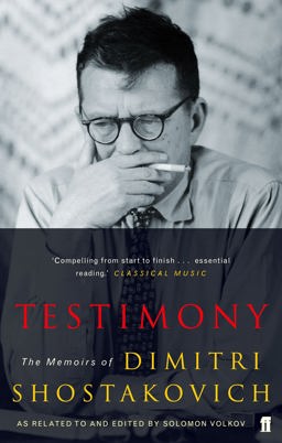 Testimony  9780571227921 Front Cover