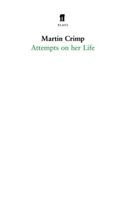 Attempts on Her Life  9780571236695 Front Cover
