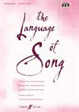 Language of Song -- Advanced High Voice, Book and CD  9780571530755 Front Cover