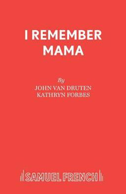 I Remember Mama Play  9780573011979 Front Cover