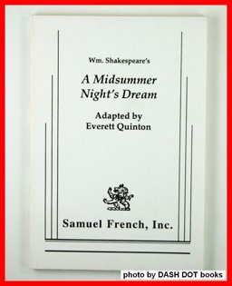 William Shakespeare's a Midsummer Night's Dream  9780573695414 Front Cover