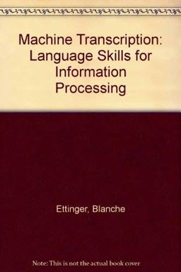 Machine Transcription Machine Transcription