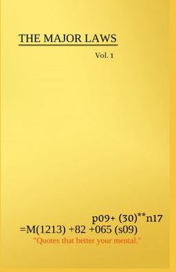 The Major Laws The Major Laws