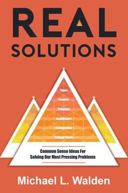 Real Solutions Common Sense Ideas for Solving Our Most Pressing Problems  9780578675565 Front Cover