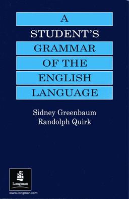 Student's Grammar of the English Language 1st 9780582059719 Front Cover