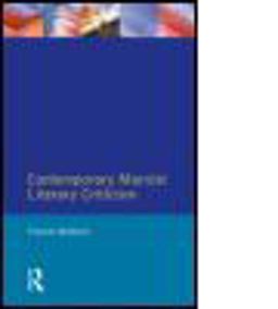 Contemporary Marxist Literary Criticism  9780582059764 Front Cover