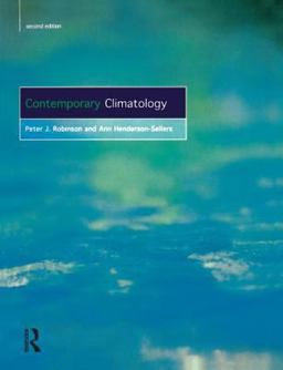 Contemporary Climatology 2nd 9780582276314 Front Cover
