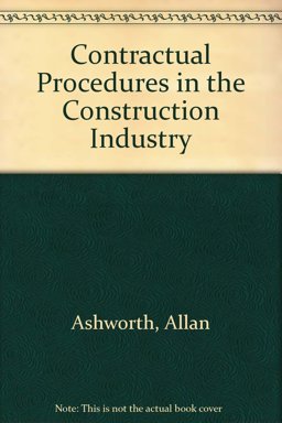 Contractual Procedures in the Construction Industry