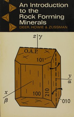 Introduction to the Rock Forming Minerals  9780582442108 Front Cover