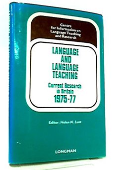 Language and Language Teaching, Current Research in Britain