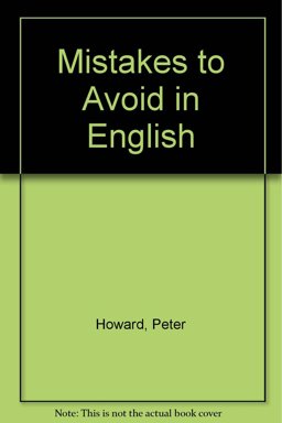 Mistakes to Avoid in English