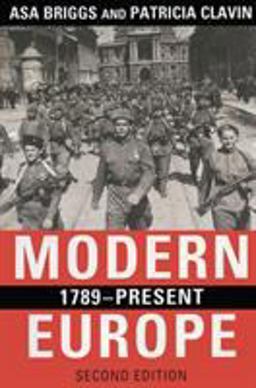 Modern Europe, 1789-Present 2nd 9780582772601 Front Cover