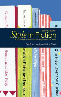 Style in Fiction A Linguistic Introduction to English Fictional Prose 2nd 9780582784093 Front Cover