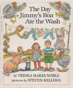 Day Jimmy's Boa Ate the Wash  9780590336727 Front Cover